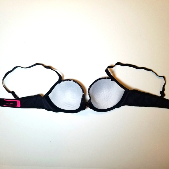 La Senza Remix Balconette Bra Black & White - Picture 3 of 4